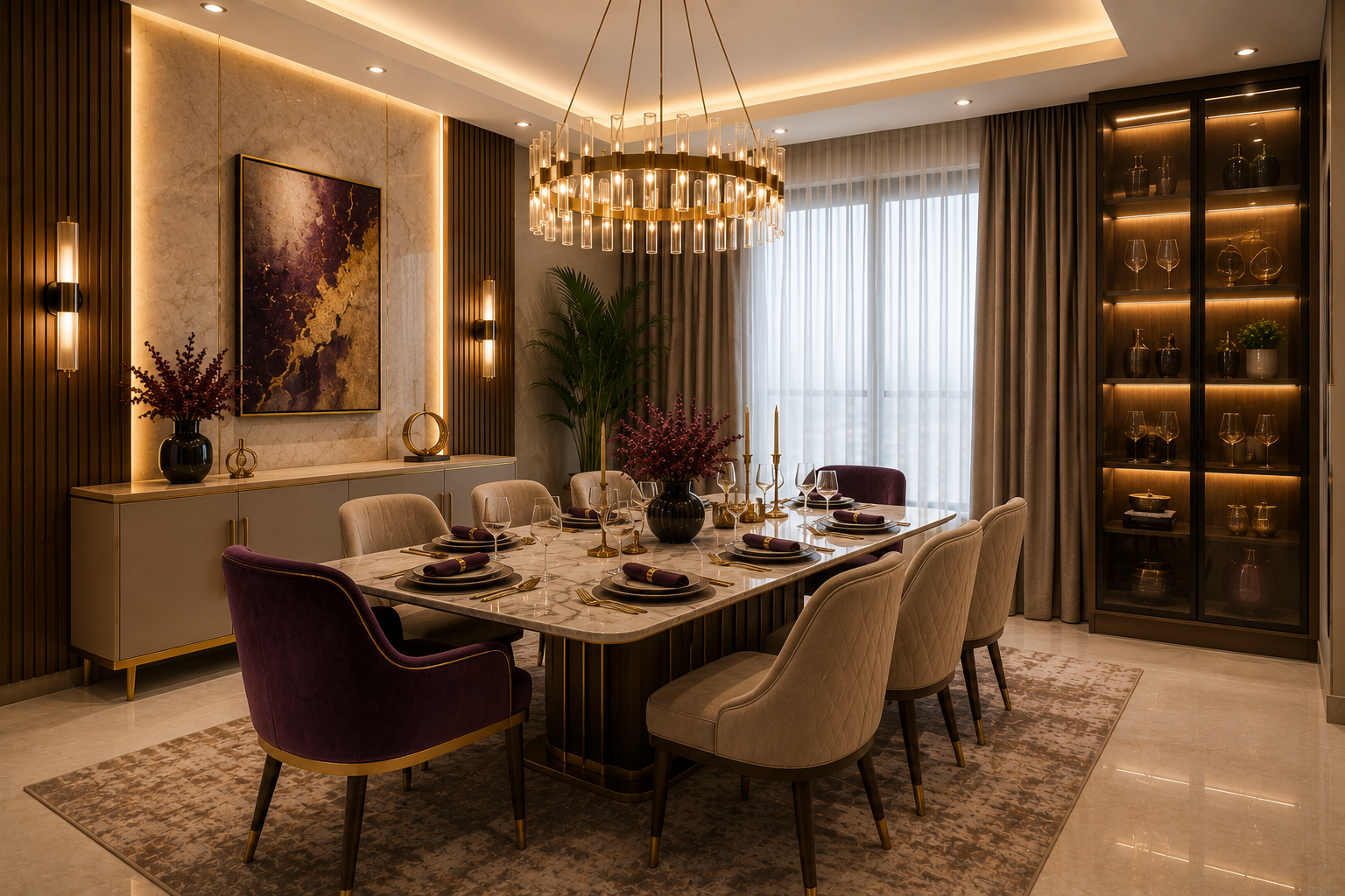 Dining space interiors