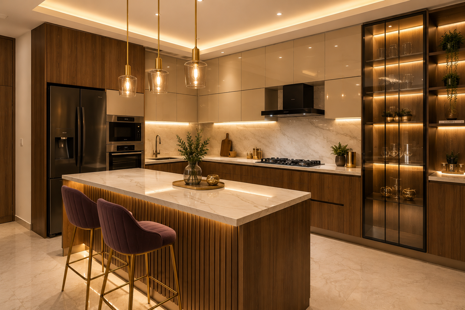 Modular Kitchen Interiors