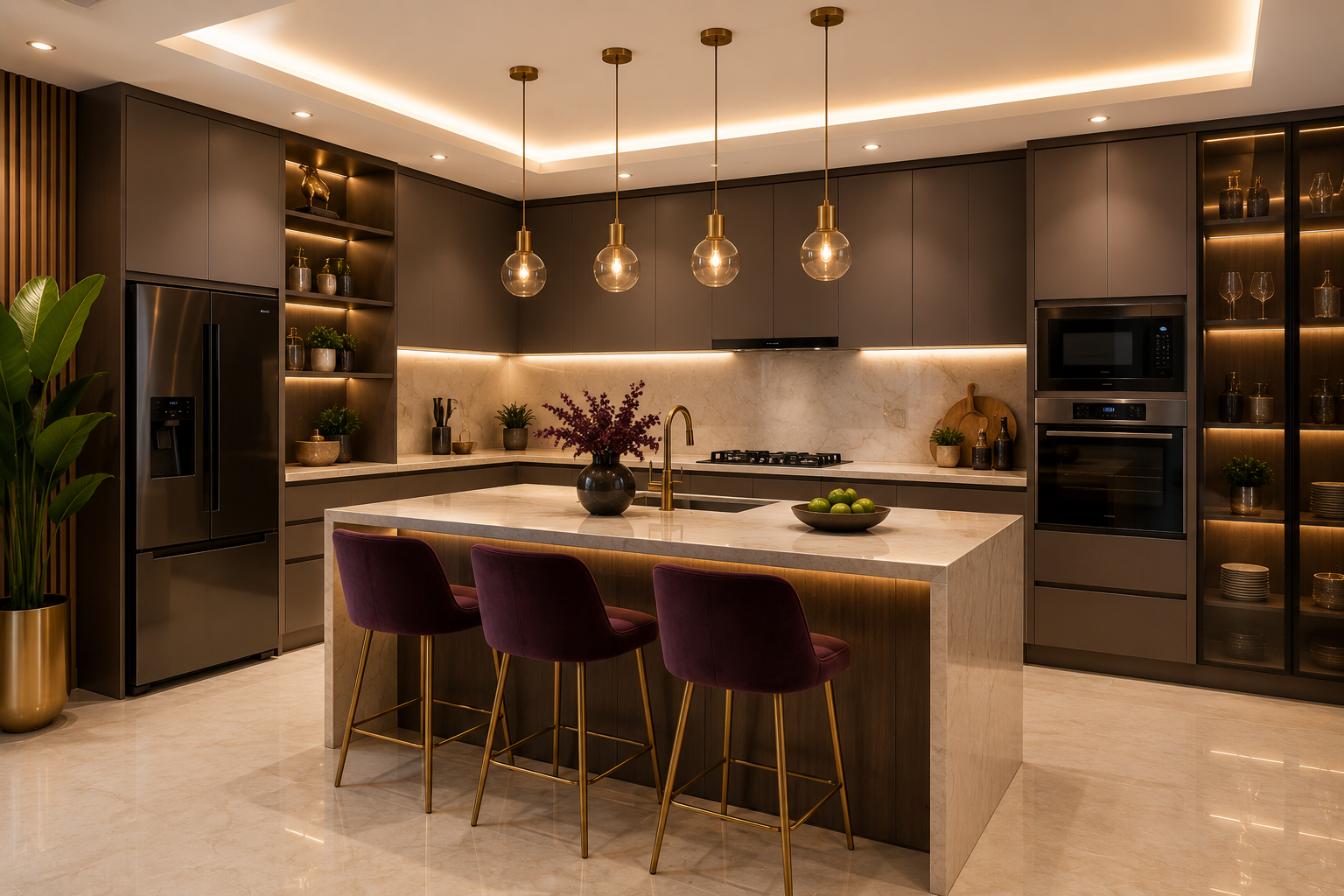 Modular kitchen interiors