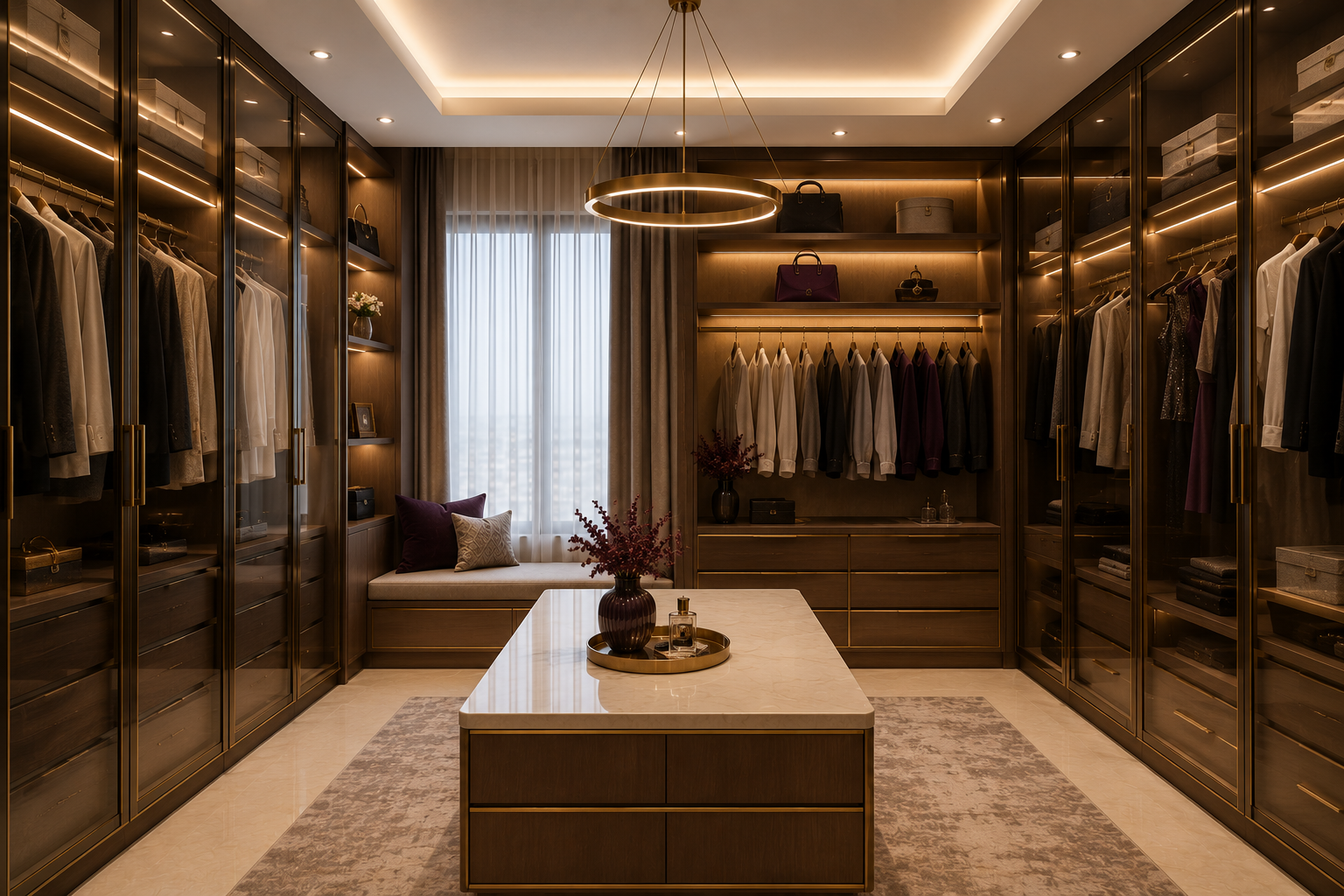 Wardrobe interiors